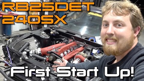 The RB25DET Powered 240SX FINALLY COMES TO LIFE!