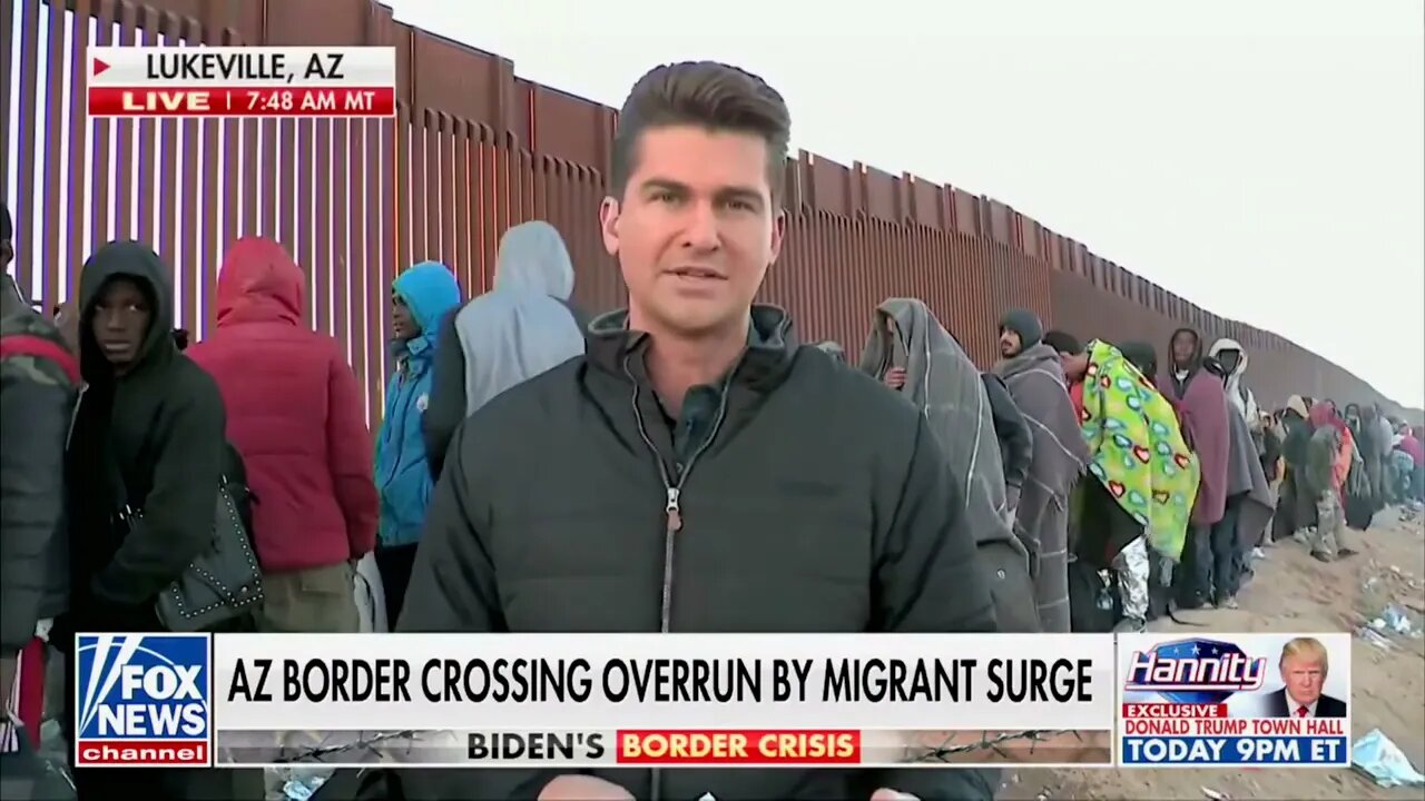 Fox's Bill Melugin: Entire World "Showing Up Here At Our Doorstep...All Along Our Southern Border"