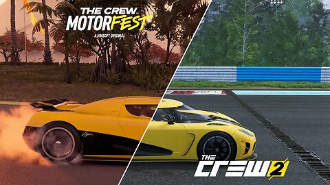 The Crew Motorfest vs The Crew 2 Graphics Comparison Gameplay