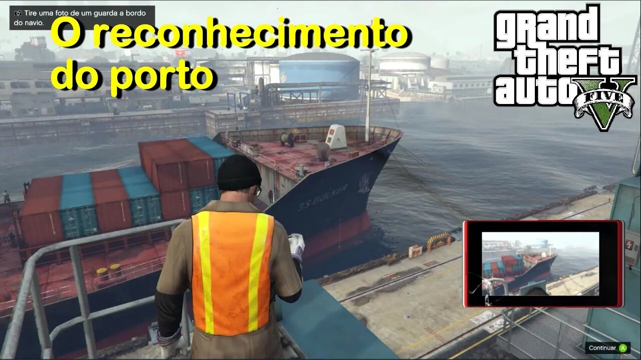 Reconhecimento do Porto - GTA 5