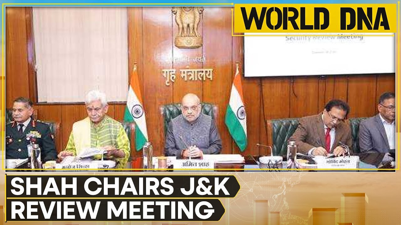 Union Home Minister Amit Shah Chairs Jammu & Kashmir Review Meeting