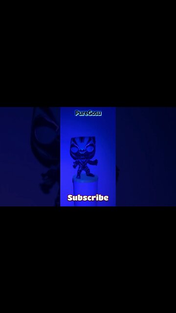 Black Light Black Panther Funko Pop