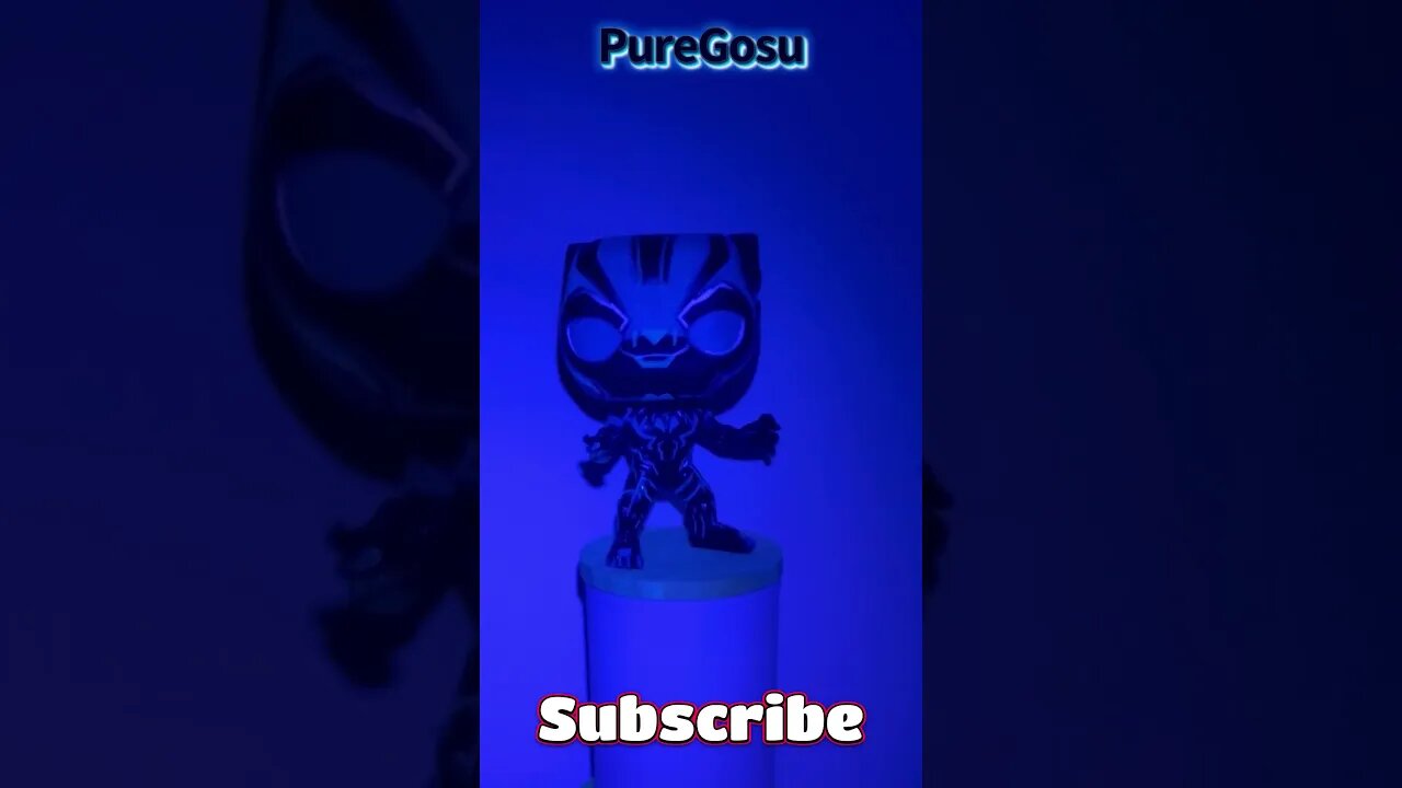 Black Light Black Panther Funko Pop