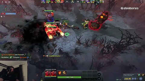 Warloch Aghanim's Scepter Bug or Trick : Double Health and Attack Damage