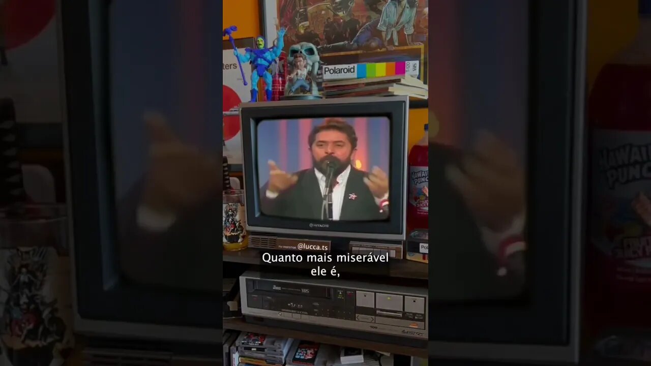 Olha ele aí falando a verdade.