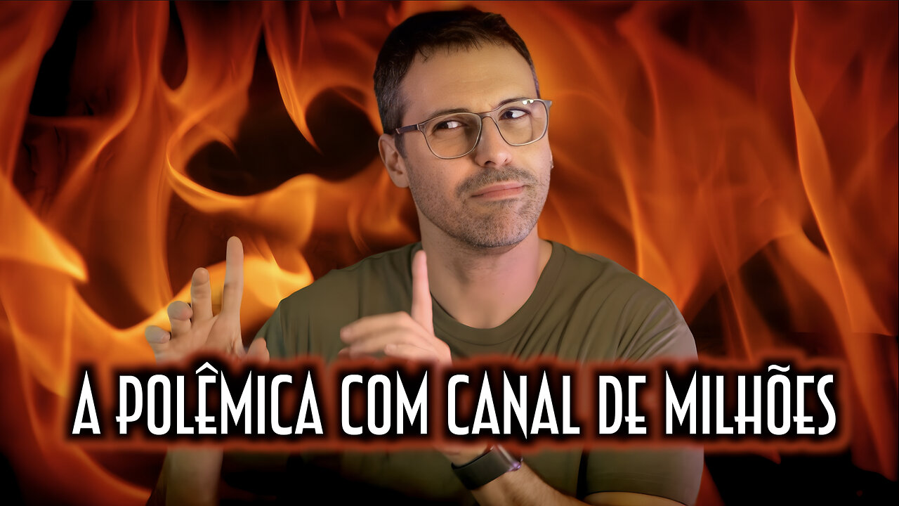 A polêmica com um canal de milhões do YouTube 💣💥 - Emerson Martins Video Blog 2024