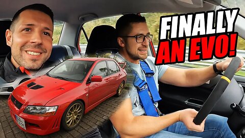 HORRIBLE Tires on PERFECT Car! :( Finally Driving a LANCER EVO!