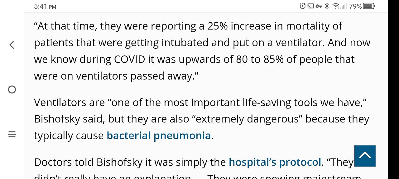 Were ventilators used to kill patients?