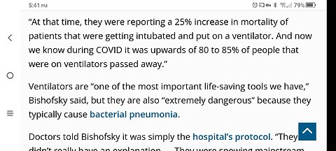 Were ventilators used to kill patients?