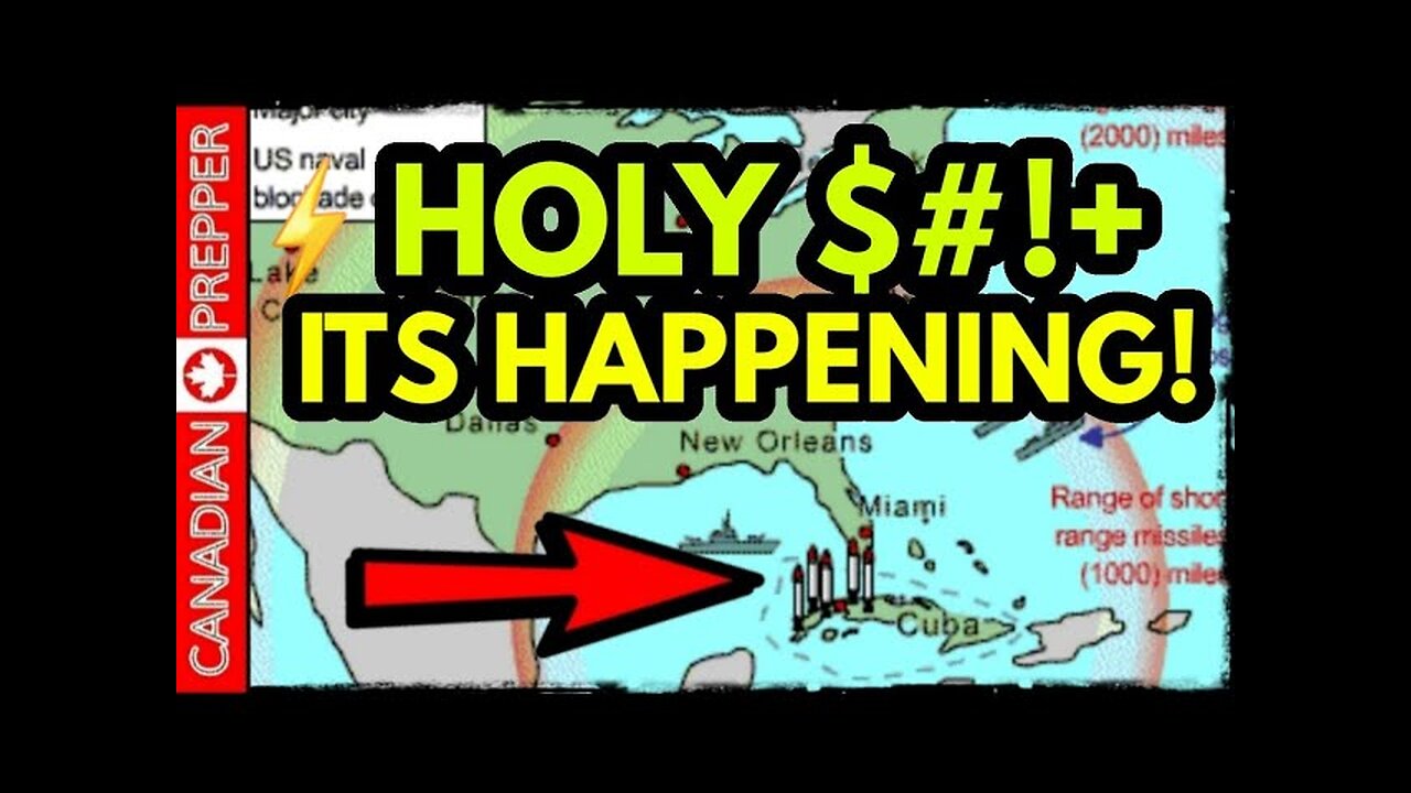 ⚡ALERT! RUSSIAN NUKE SUB IN CUBA! GERMANY MASS NUCLEAR WAR PREP, BUNKERS, STOCKPILING, CONSCRIPTION