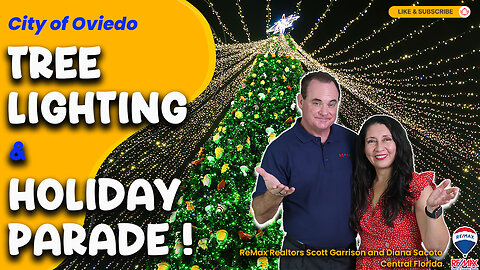 Enjoy the Oviedo, FL Tree Lighting and Holiday Parade!