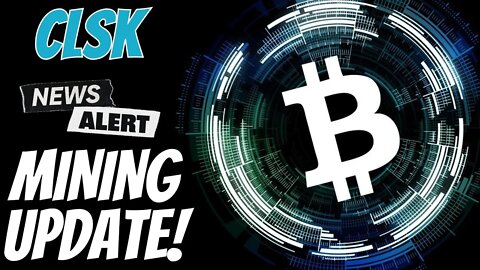 Cleanspark Mining Update! Clsk Stock