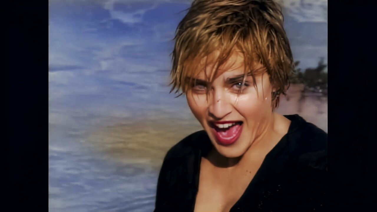 Madonna Cherish 1989 Acapella colorize remastered 4k