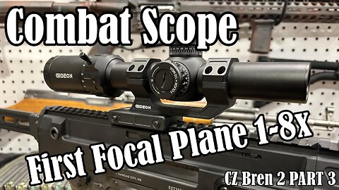Gideon Optics Guardian LPVO 1-8x FFP | Excellent Rifle Optic