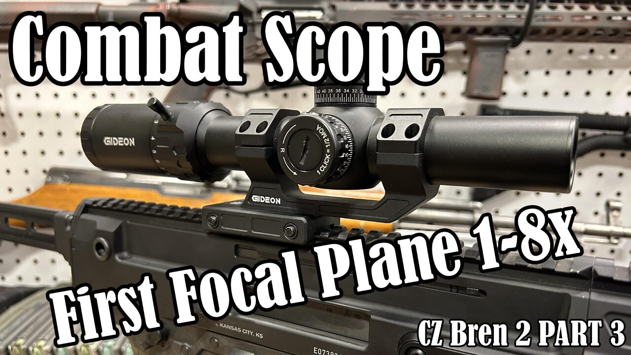 Gideon Optics Guardian LPVO 1-8x FFP | Excellent Rifle Optic