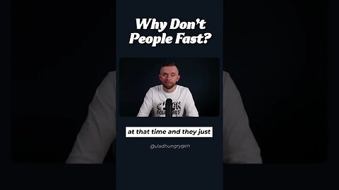 Do U fast? 🍽️