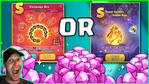 RAMPAGE Box or GOLDEN Snake EGG?