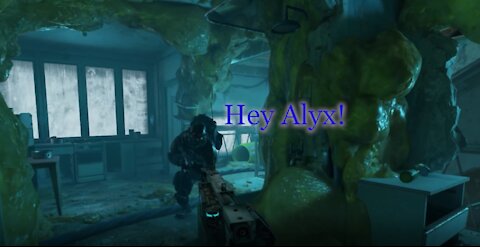 Half life Alyx: Combine try to talk to Alyx