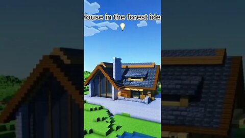 Simple forest house idea