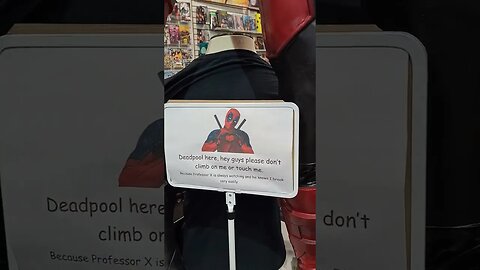 Epic Deadpool statue in Toy Store #shorts