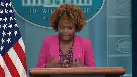 Karine Jean-Pierre Says Rescinding Offer To Send Admin Officials To Auto Workers Was Not A "Misstep"