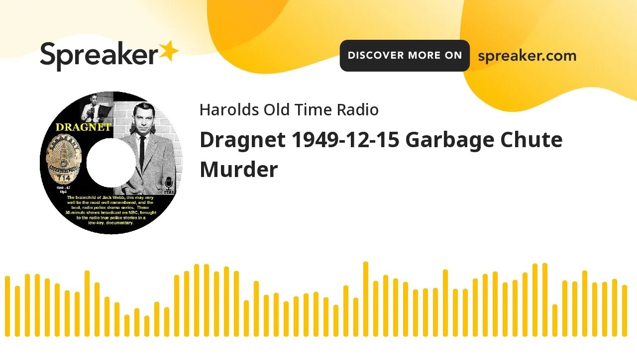 Dragnet 1949-12-15 Garbage Chute Murder