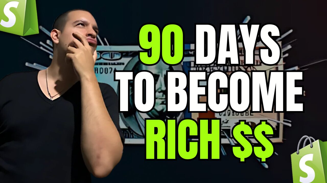 The Plan To CHANGE Your LIFE in the Next 90 Days with Shopify Dropshipping