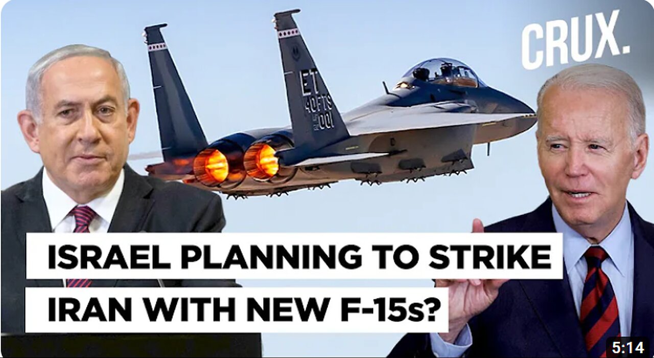 US SELLS ISRAEL F-15EX ‘AIR SUPERIORITY FIGHTER’ AMID GROWING FLAK NETANYAHU PREPPING TO HIT IRAN?