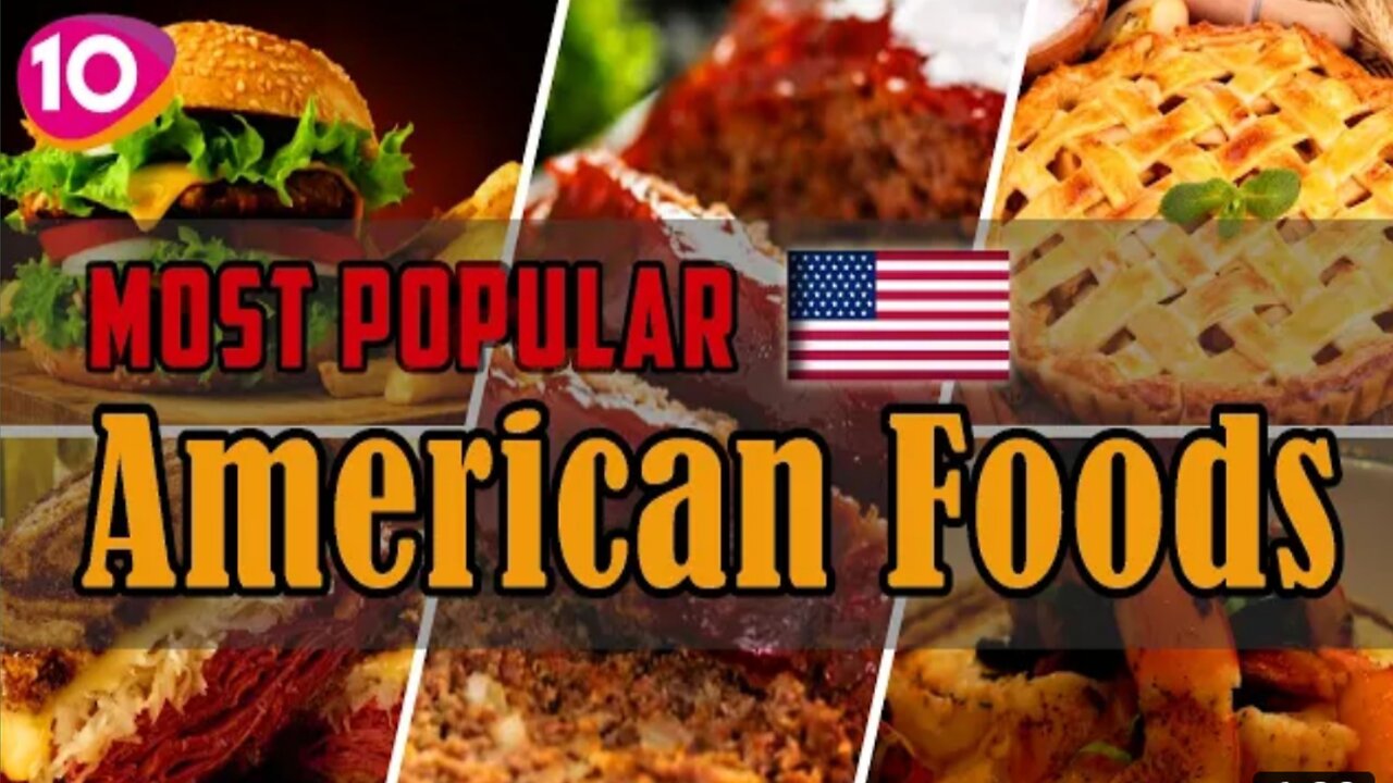 10 Most Popular American Foods || American Street Foods || Most Incredible Foods In America