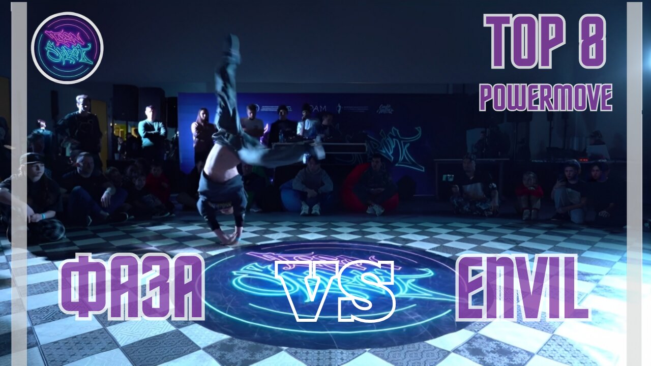 BBOY ??? VS BBOY ENVIL | TOP 8 POWER MOVE | TEEN SPIRIT 2023