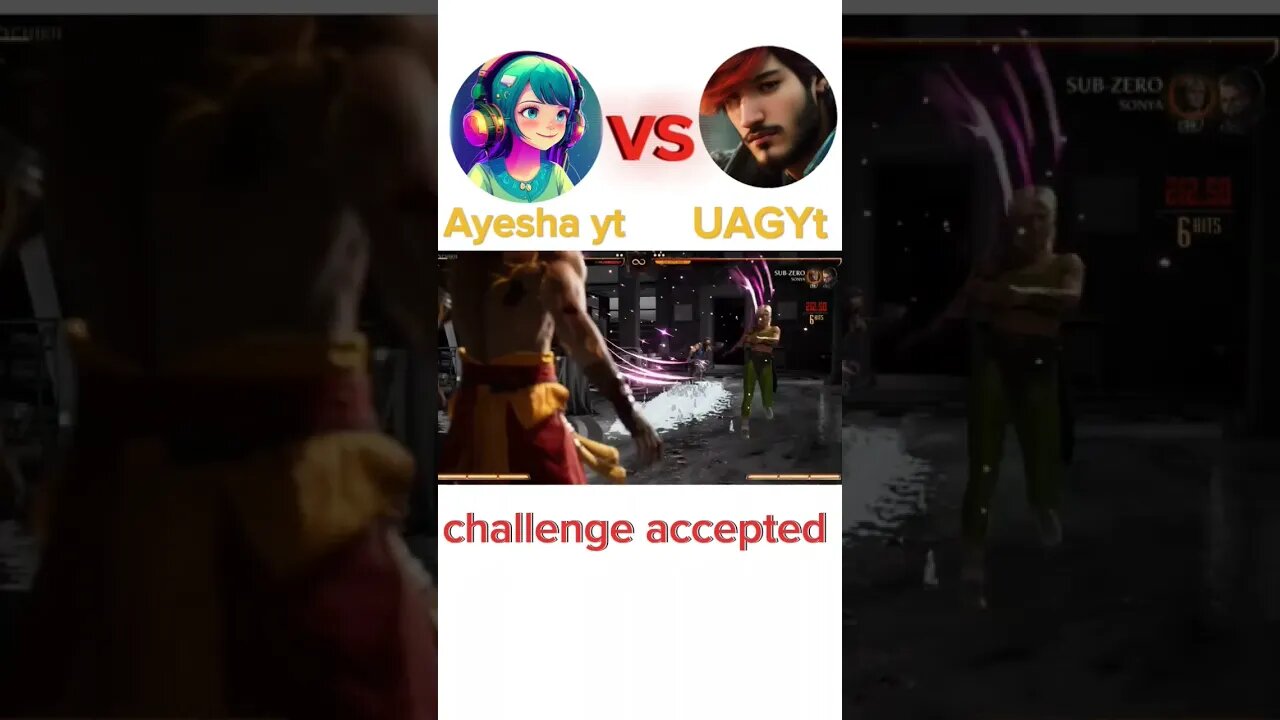 mortal Kombat challenge accepted #fighting #games #gamingvideos #highgraphics #kombatxgaming