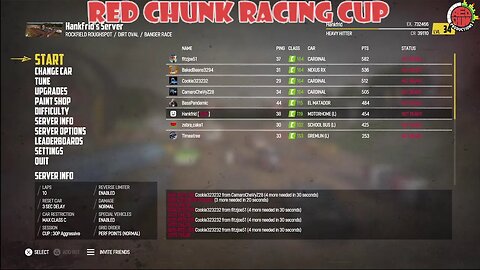 Red CHunk Racing Champ Season p2