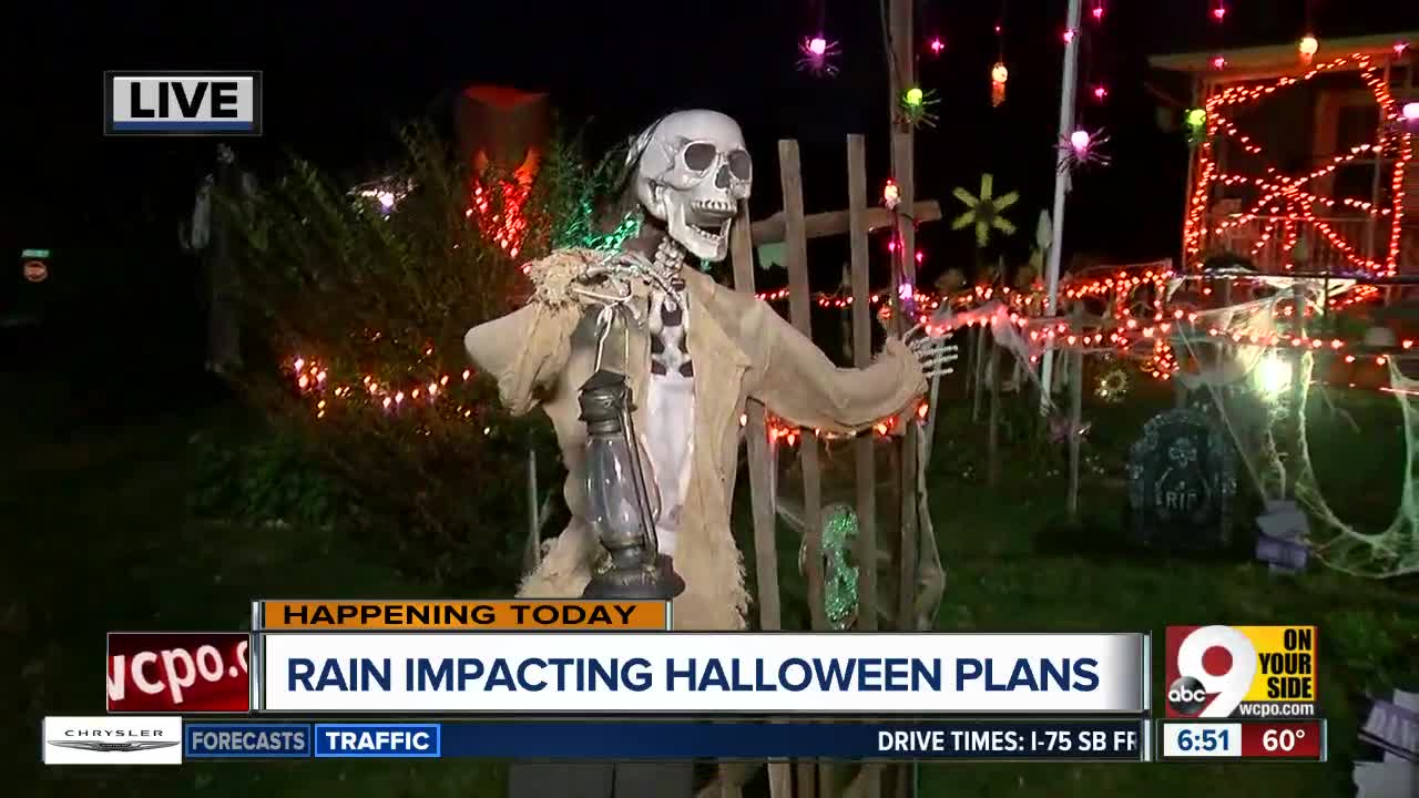 Several Tri-State cities to brave rain for trick-or-treat tonight