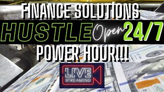 CHANGE YOUR LIFE & HUSTLE EVERYDAY!! FINANCE SOLUTIONS LIVE