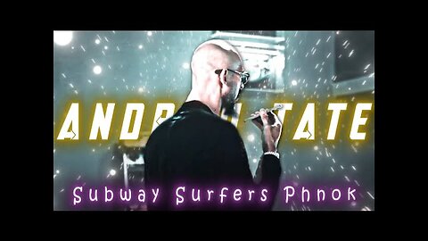 [4K] Andrew Tate 「EDIT」 - Subway Surfers phonk