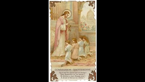 Novena In Preparation For My First Holy Communion