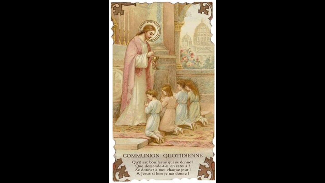 Novena In Preparation For My First Holy Communion