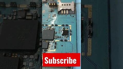 how to remove network IC Samsung 1200