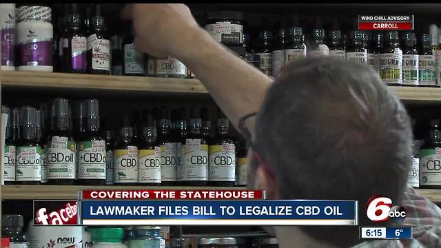 Indiana senator files bill to legalize CBD oil