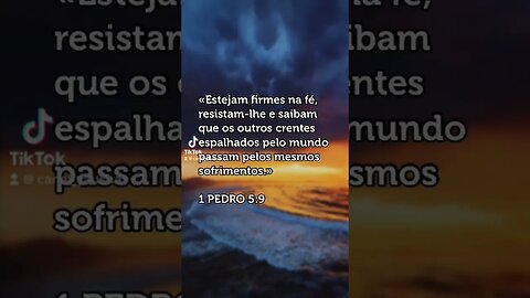 1 Pedro 5:9 #yausha #yauh #jesus #jesuscristo #cristão #cristo #yeshua #amor #fe #canalyausha #deus