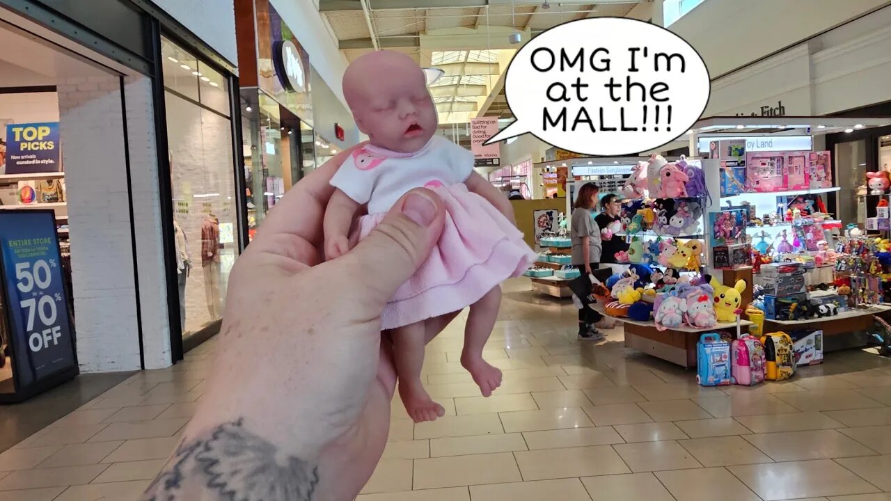 I Want To Go SHOPPING! Silicone Baby Goes Shopping| Talking Baby Doll is So Mean| nlovewithreborns..