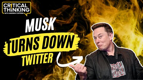 Elon Musk Turns Down Twitter Board Seat | 04/13/22