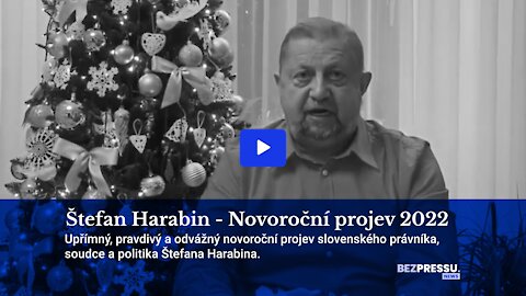 Štefan Harabin - Novoroční projev 2022