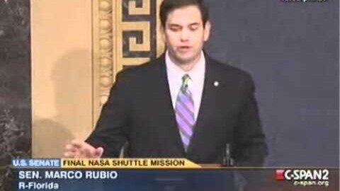 On Eve Of Final Shuttle Launch, Senator Rubio Discusses NASA's Future On Senate Floor