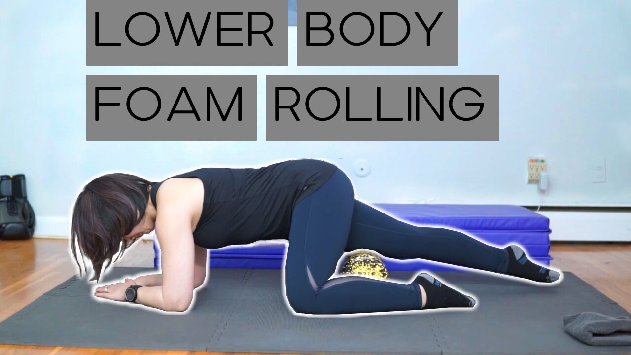 Foam Rolling the Legs