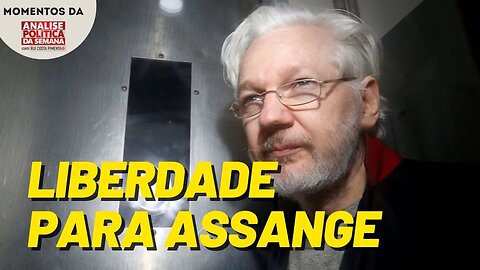 Ato em favor da liberdade de Julian Assange | Momentos da Análise Política da Semana