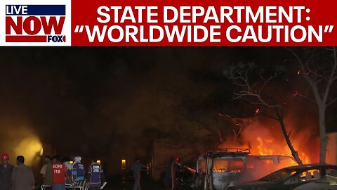 State Department issues global alert for US citizens as war rages in Middle East