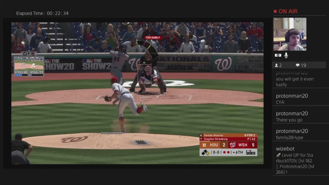 MLB The Show 20 Houston vs Nationals