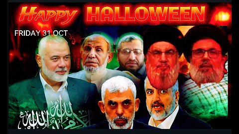 The party of Allah celebrating the real Halloween