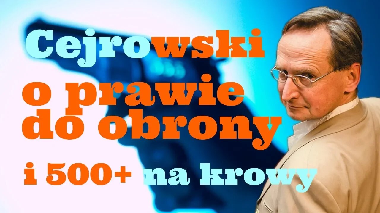 Cejrowski o prawie do obrony i 500+ na krowy 2019/04/09 Radiowy Przegląd Prasy Odc. 993